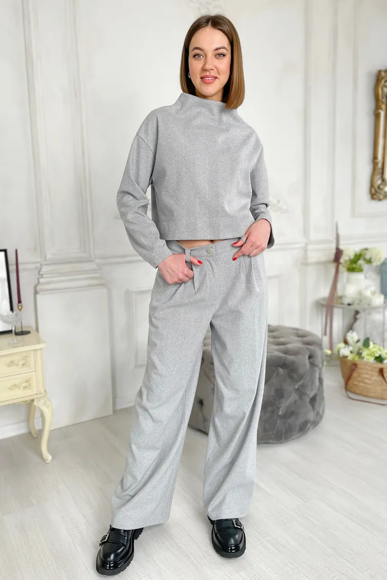 Spodnie Rumoda #2191 seryj