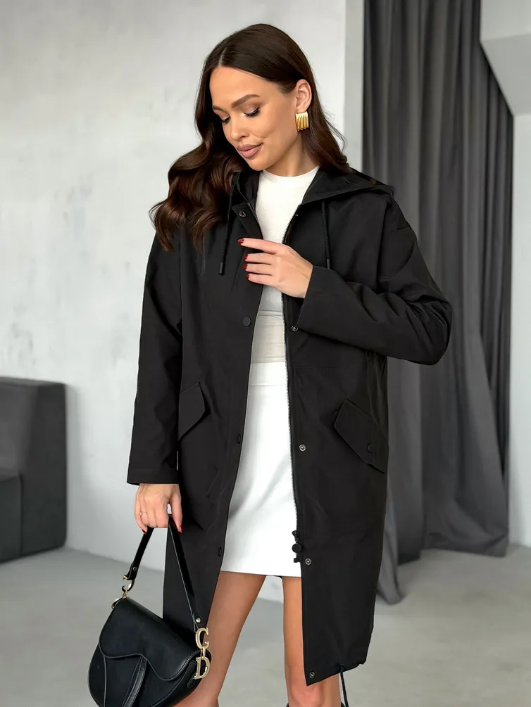 Jacket PRATA wear #S032 chernyj