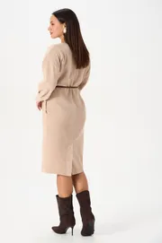 Dress Verita moda #N-2493 bezhevyj
