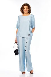 Костюм Ольга Стиль арт. С1022 голубой