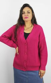 Кардиган Полесье С2804-23 3С3228-Д43 малиновый сорбет 158