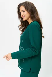 Zestaw STEFANY #2084 zelenyj