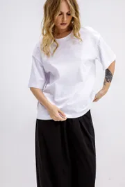 Koszulka Pirs #6863 belyj