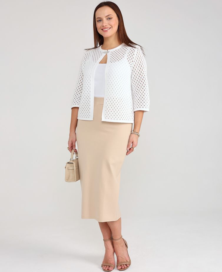 Жакет BONADI арт. 2198 белый