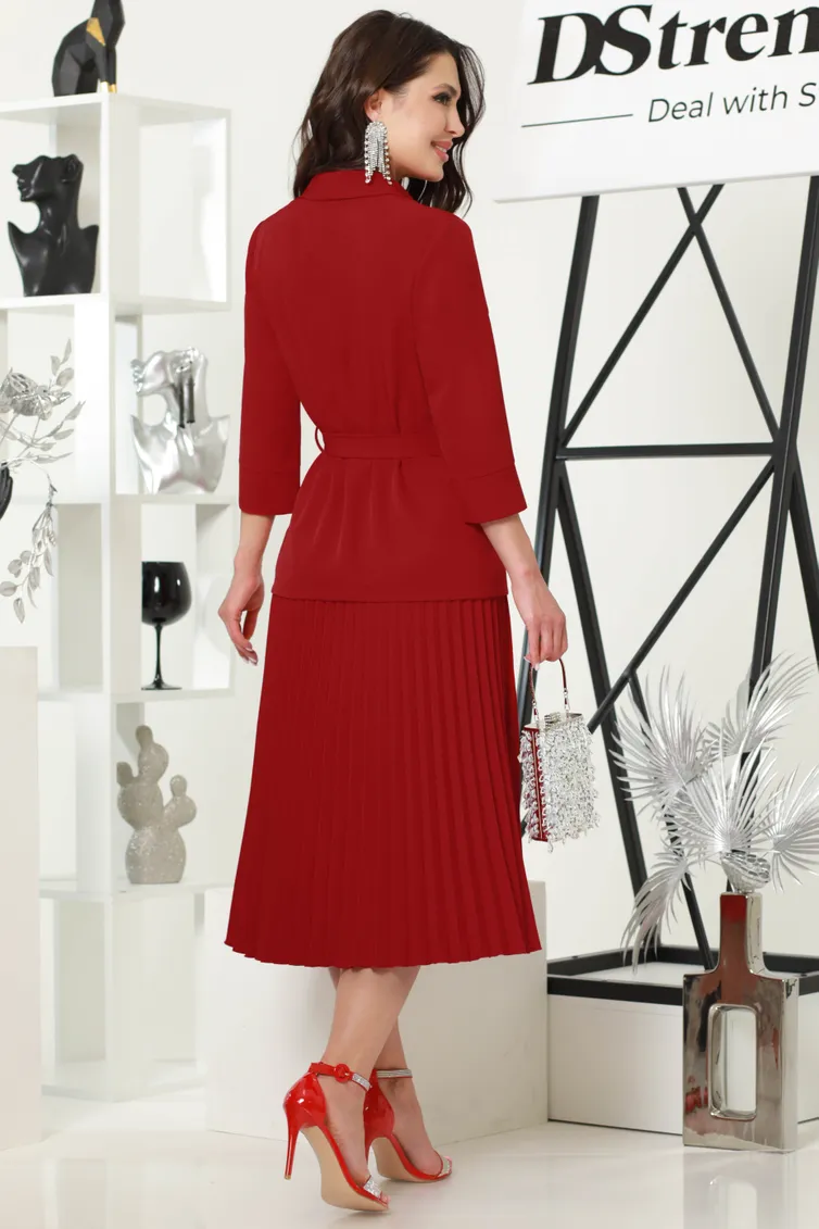 Garnitury damskie DS Trend #K-0502 (Modnye predpochteniya, red)