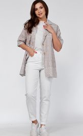 Shirt Verita moda N-2311 seryj