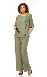 Костюм Ольга Стиль С1022 хаки