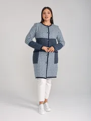 Cardigan BONADI #2091 sinij