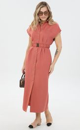 Sukienka LM M 0186 korall