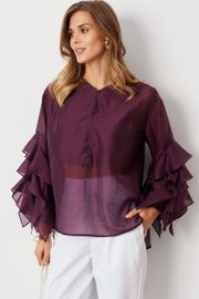 Bluzka Panda #122240 baklazhan