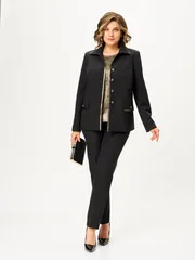Garnitur Vilena-fashion #1202 chernyj