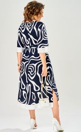 Платье Karina Delux М-1245 синий