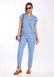 Garnitur Vilena-fashion #816 goluboj