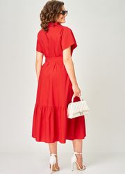 Платье EVA GRANT арт. 7325В красный