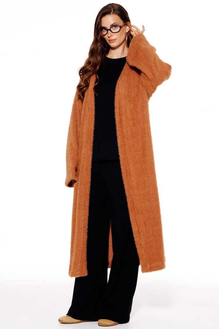 Sweter Elletto Life #13053 ryzhij