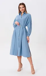 Dress BAZALINI 5125 goluboj