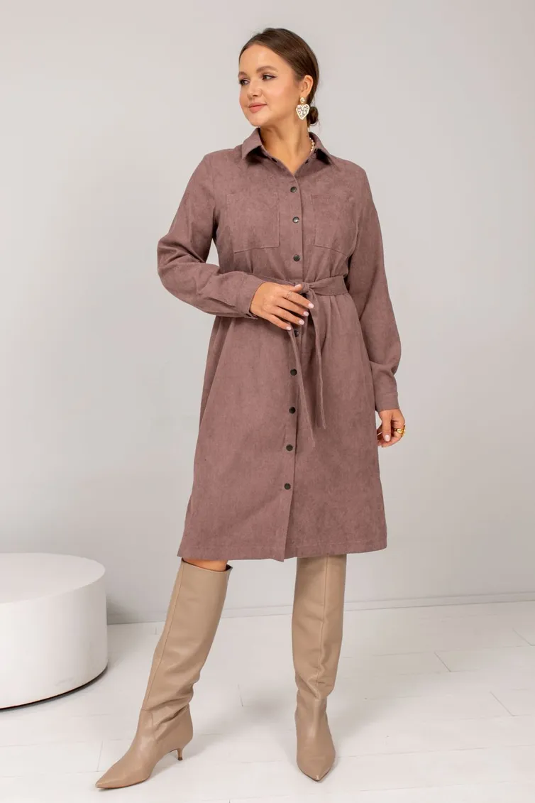 Dress TOOK A LOOK & Angelika #A-280v kakao