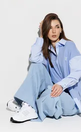 Блузка Buter New 3257 голубой