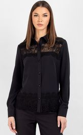 Blouse VIZAVI 747 chernyj