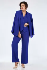 Костюм Vilena-fashion арт. 947 синий (василек)
