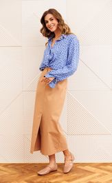 Юбка GIZART 35348/1 мокко мусс