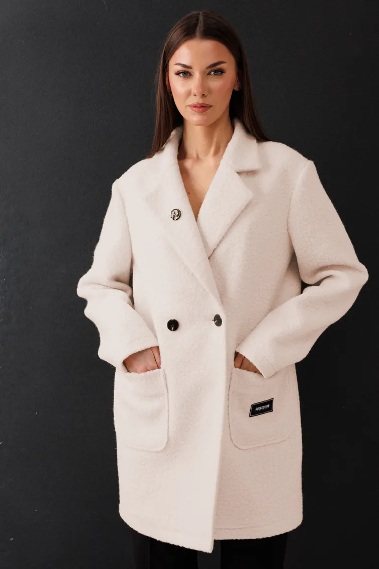 Пальто V&N fashion арт. 1116 пудра