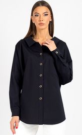 Blouse VIZAVI 727 chernyj