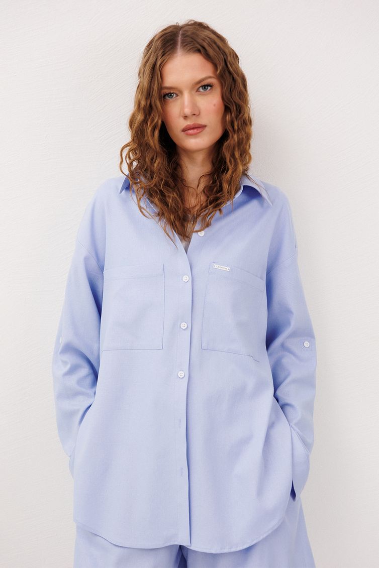 Блузка Buter New арт. 3317 голубой