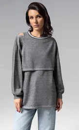 Skoczek CHARUTTI Predannaya stilyu (grey, 2 v 1)