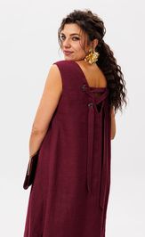 Платье Anelli Laurel 1472 вишневый сумрак