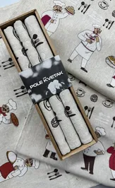 Комплект из 3-х полотенец 45*60 Поворята new -3