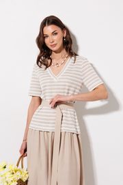 Платье Люше арт. 4378 бежевый