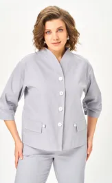 Костюм Vilena-fashion 1159 серый