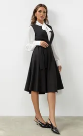 Dress CHARUTTI Ostryj stil (s poyasom)