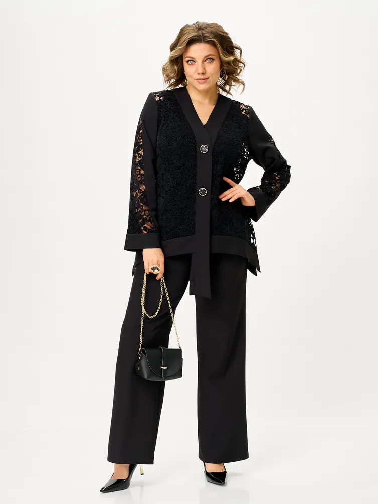 Suit Vilena-fashion #1162 chernyj