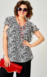 Blouse EVA GRANT 0145 ch-b