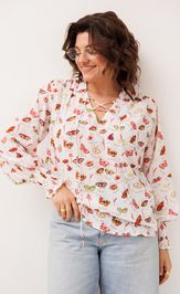 Блуза Anelli Laurel 1848 батерфляй