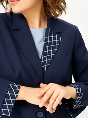 Garnitur Vilena-fashion #1134 sinij