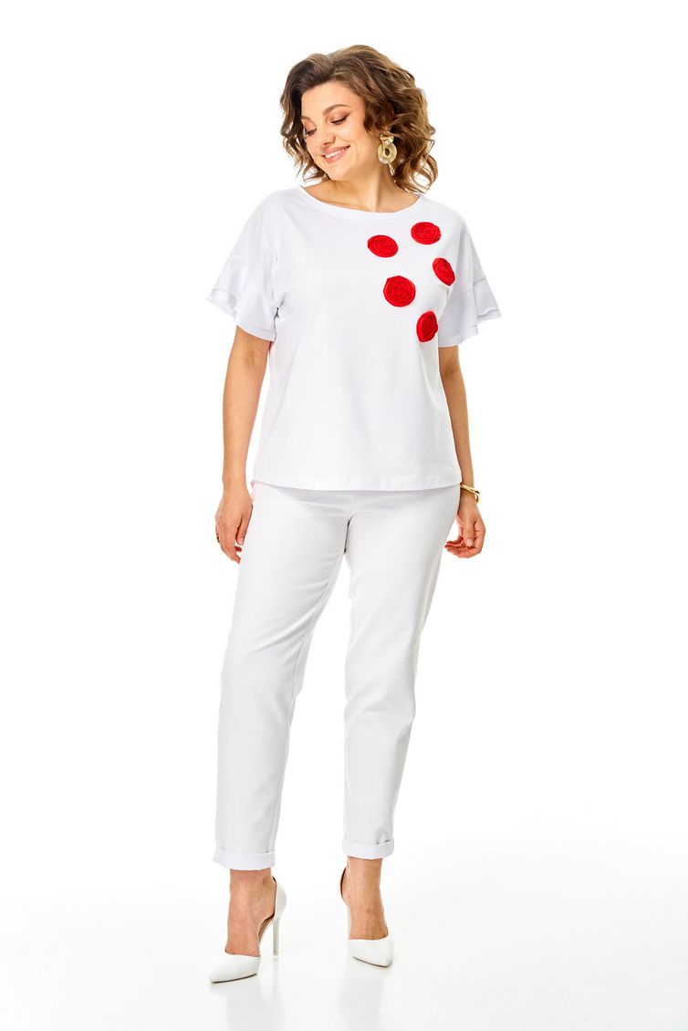 Джемпер Rumoda арт. 2287 белый