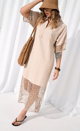 Платье AMUAR 1113 беж