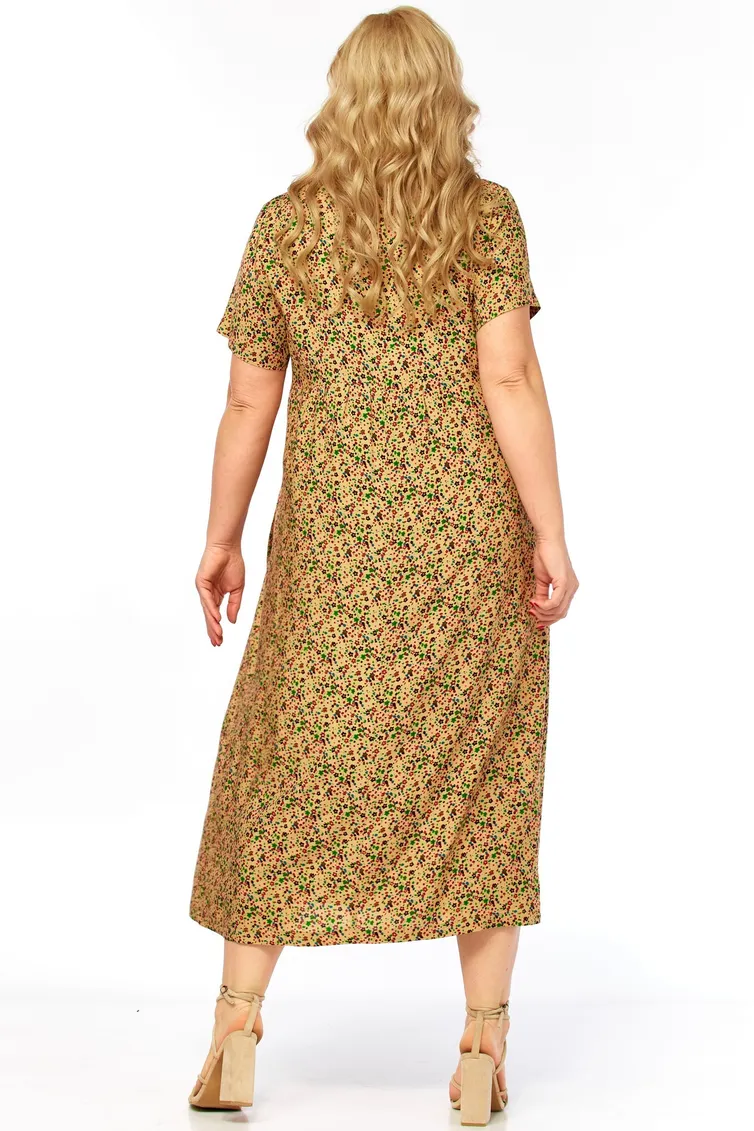 Dress LadyThreeStars #2681 yantarnyj