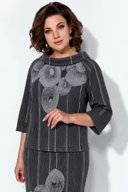 Garnitur Anastasia #1402 cherno-seryj