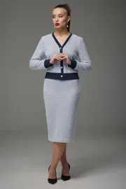 Костюм Galean Style арт. 903 голубой гус.лапка