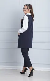 Жилет Anelli Laurel 1036 синий