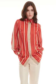 Blouse Elema #2K-1370 poloska 170