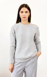 Jumper Romgil RV0125-ShE5 svetlo-seryj
