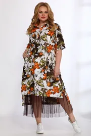 Sukienka Angelina & Company #555/3 oranzhevyj
