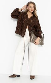 Blouse CHARUTTI Gromche slov (shokolad)