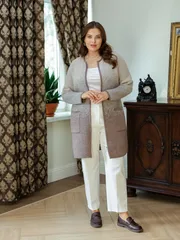 Sweter BONADI #1986 kapuchino