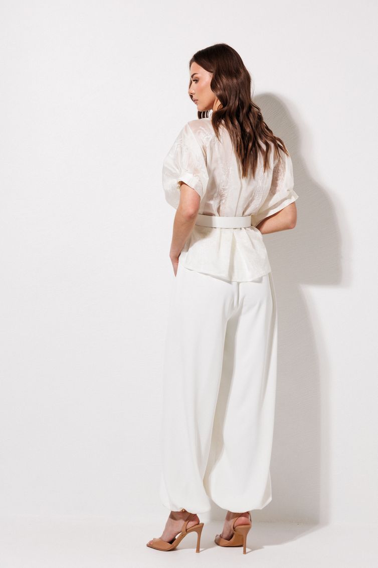 Блузка Люше арт. 4382 молоко